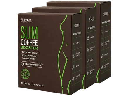 SLIMQA Slim Coffee Booster, pachet pentru 90 de zile